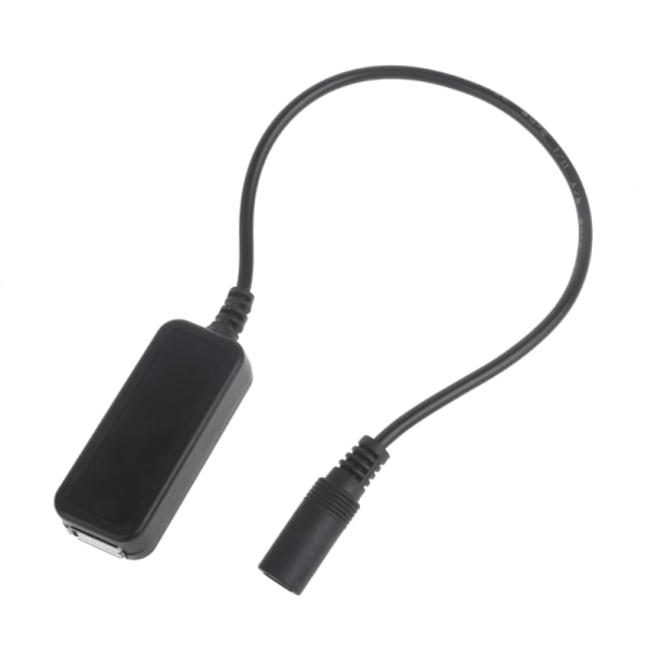 1st 5,5x2,1mm fatuttag till USB typ A honkontaktadapter 5V power