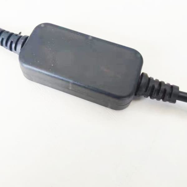 90 Graders DC3.5mm til USB 2.0 Ladekabel 5V til 12V Konverterkabel