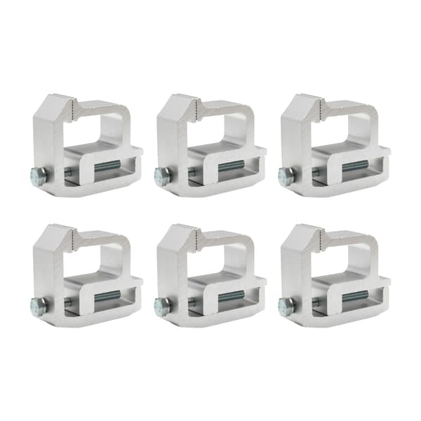 Kraftig Typ Aluminiumlegering Husbilsmonteringsfäste Universal Passform Black Four pieces