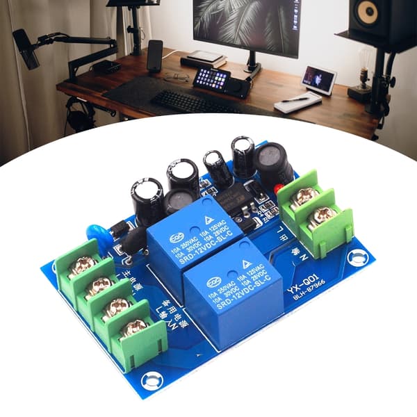 Automatisk to strømafbrydere modul 10A nødbackup controller til AC85-240V