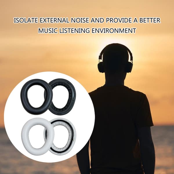 Øreklokker for 300 Headset Øreputer Øreputer Svamper Øreputer Gray