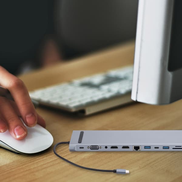 USB C Hub, Rask Lading, Rask Datatilgang for Mobil Databehandling RJ45