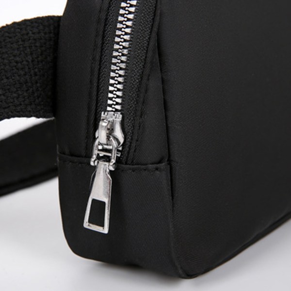 Bältesväska Fanny Pack för Kvinnor Män Crossbody-väska Nylon Sling Bags Bum Bag Small Travel Hip Pack Flickor Telefonväska Gray