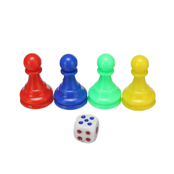 Klassiskt flygschackspel för barn Non-woven schackbräde Modernt Ludo Schack Familjefest Roligt brädspel Flygplanschack
