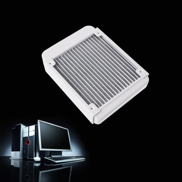 120 mm 10 rör Dator Vattenkylning Kylare G1/4 invändig gänga Värmeavledning för dator PC CPU Vattenkylningssystem