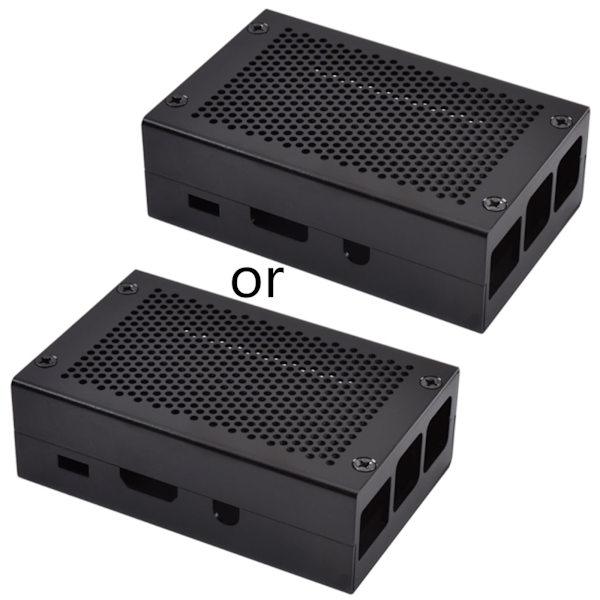 Aluminiumslegering til etui Metal Kabinet til Raspberry Pi 3 Model B Pi 2 B