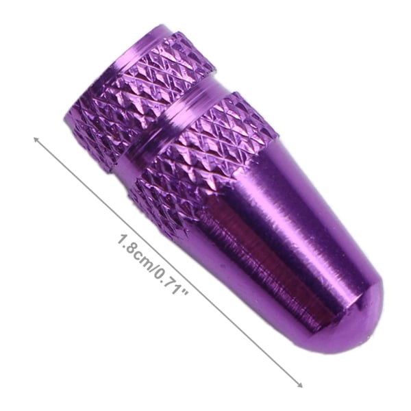 5 st/lot Aluminiumlegering Road MTB Track Racing Bike Tube Tire Cykeldäck Wheel FV French for Valve cap Presta for Val Red