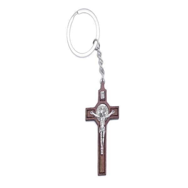 Christian Jesus for Cross Nyckelring Religiös för Nyckelring Smycken Hängande Bil Så
