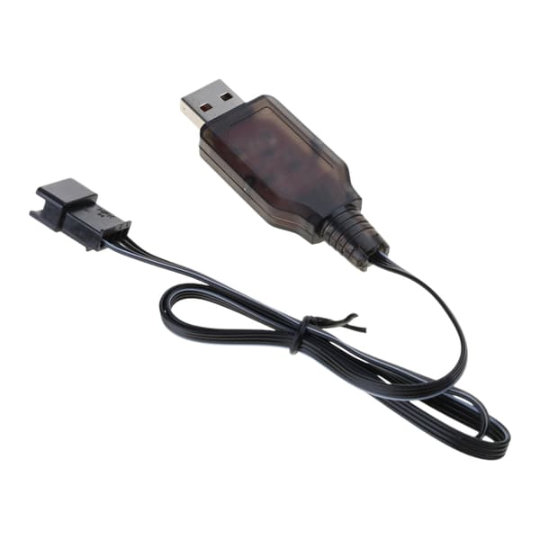 7.4V Opladerkabel SM4P til DE36W DE65 HM202 EC08 EC16 USB Opladerledning