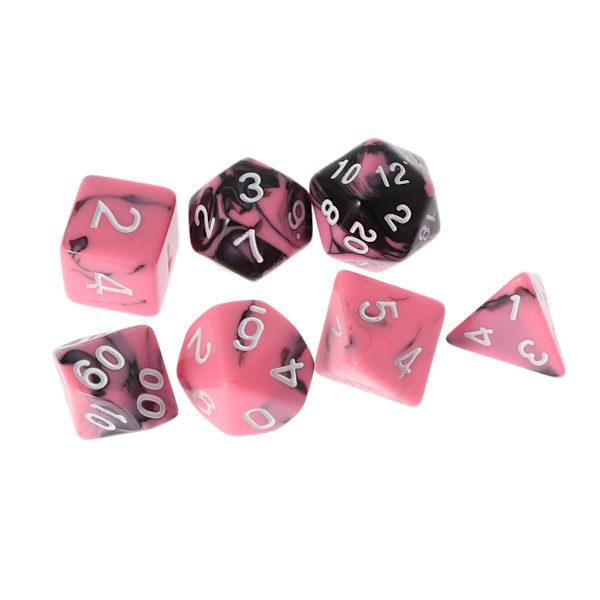 7st/ set tärningar för TRPG D4-D20 Flersidiga tärningar Polyhedral