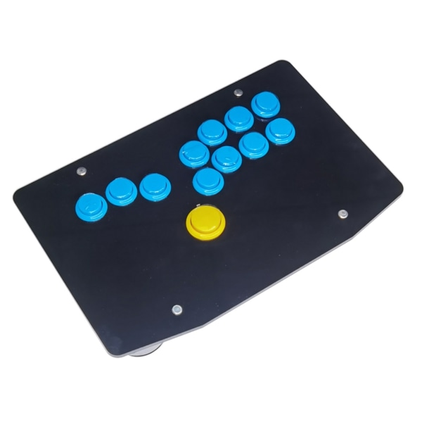 Fighting Box Mini Hitbox Arcade Controller Fighting Stick Street Fighters Game Joystick Mekanisk knapp Hållbar för PC C