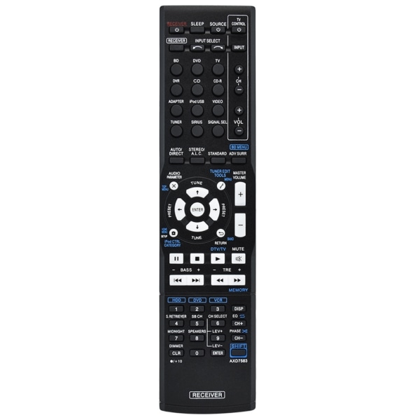 Ny AXD7583 Fjärrkontroll för Pioneer AV Receiver VSX-920 VSX-820-K VSX-820-S Fjärrkontroller AV Hemmabio Kontroller