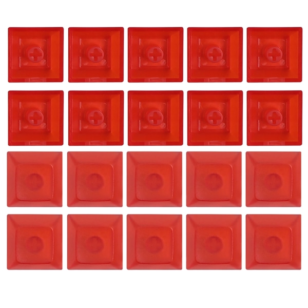 DSA 1U Keycap Set PBT Blank Tangenter DSA Profil 1U Höjd Tangentuppsättning För Mekaniskt Gamingtangentbord 20ST