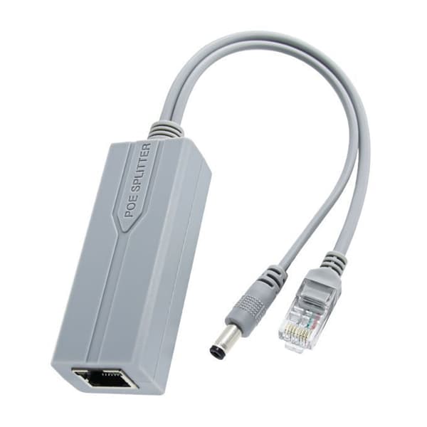 Højtydende 48V til 12V POE Splitter Vandtæt Hus RJ45 Interfaces