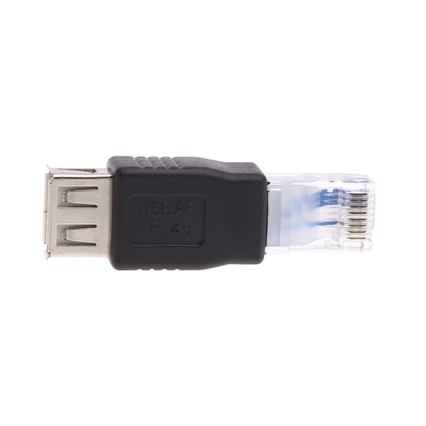 USB2.0 A Hun til RJ45 Han Ethernet USB Overførsel Netværksstik Adapter