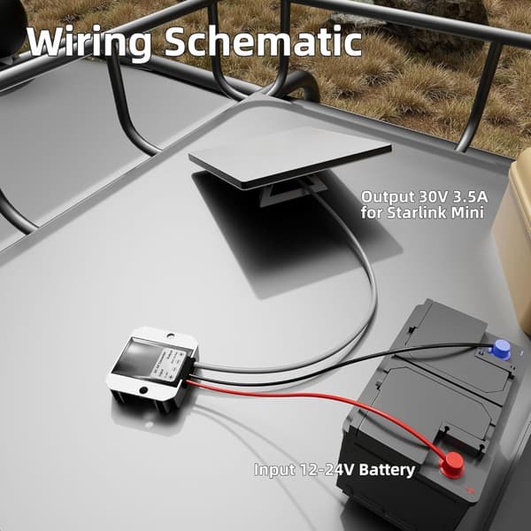 Step Up Konverter Adapter Modul 30V 3.5A Output til Marine Køretøjers Strømsystemer
