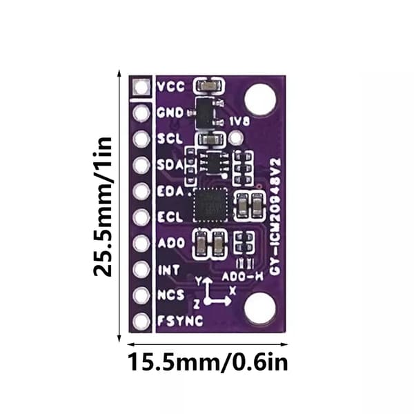 AR IMU Ni-Akse Sensor Modul Bevægelses Sporings Sensor Modul