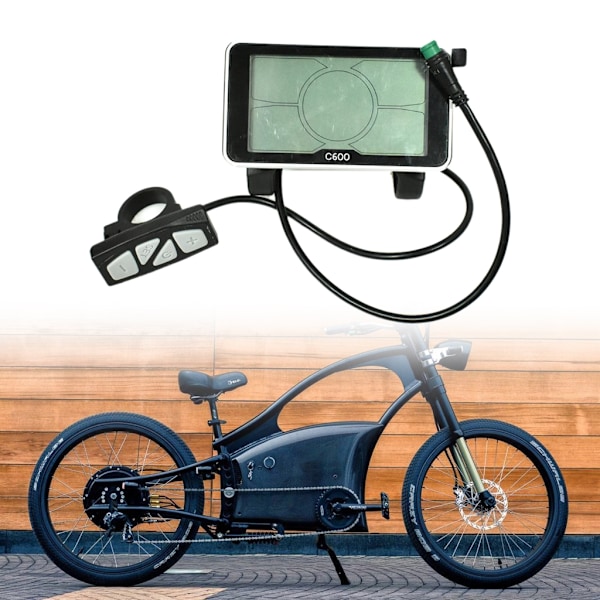 24V-48V LCD Display Panel Elektrisk Scooter Display Udskiftning Scooter Display