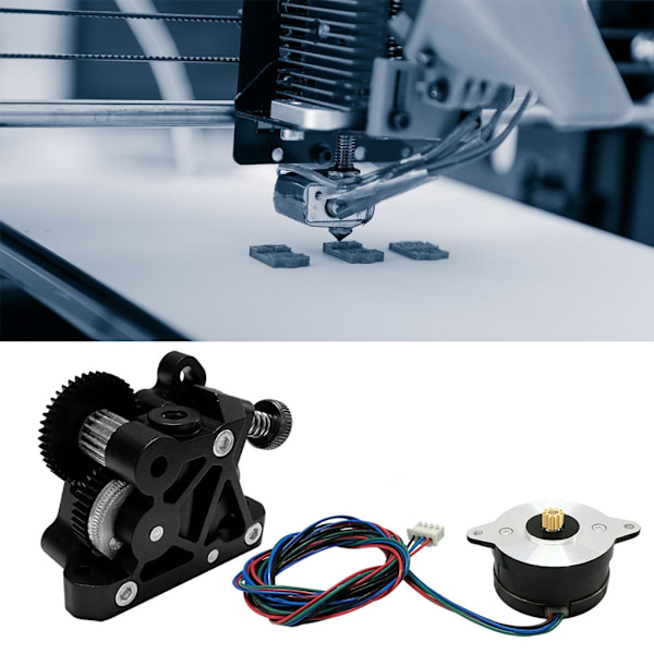 Store Ekstruderingsgear Direkte Drev Ekstruder til 3D Printer Opgraderinger Aluminium BLUEM