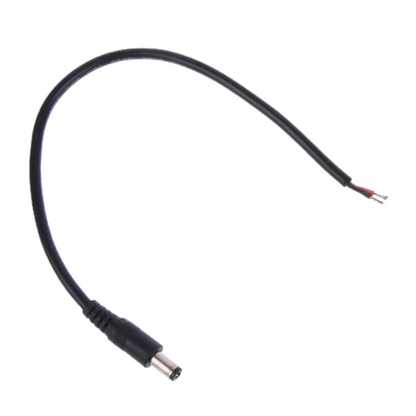5,5 mm x 2,1 mm DC-strømkabel 12V 10A 120W DC-strømpluggkontakt