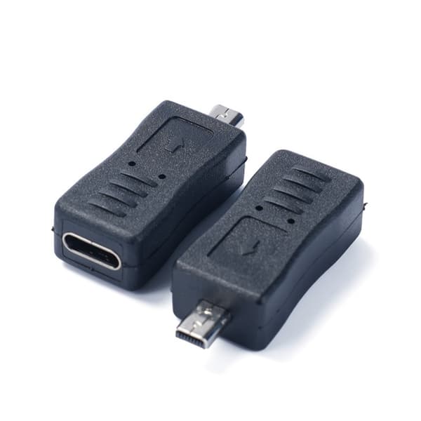 USB Typ C Hona till Mini USB 8Pin Hane Adapter för MP3 och Kameradata Synkronisering