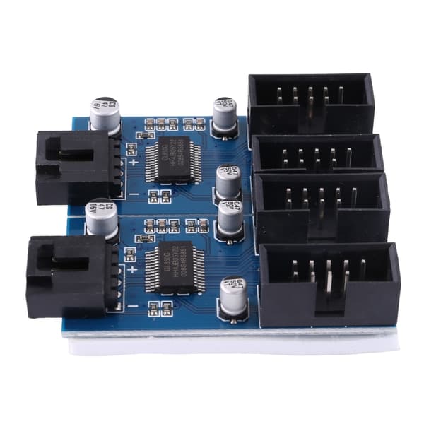 9-pin USB-header splitter 1 til 2/4 hun-forlængerkabelkort til bundkort