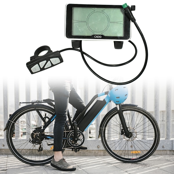 24V-48V LCD Display Panel Elektrisk Scooter Display Udskiftning Scooter Display