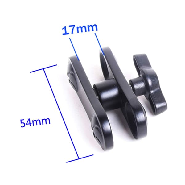 Universal 17mm kulehode bilholder adapter holder forlengelsesstang tilbehør