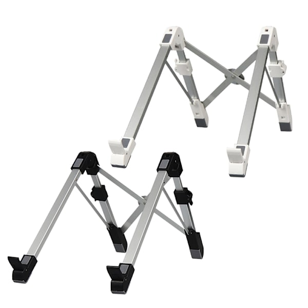 Bärbar bärbar dator tand Rier Ultra-Tunn, Lien Justerbar tand för Dek övre bord för 10-15,6" bärbar dator Black