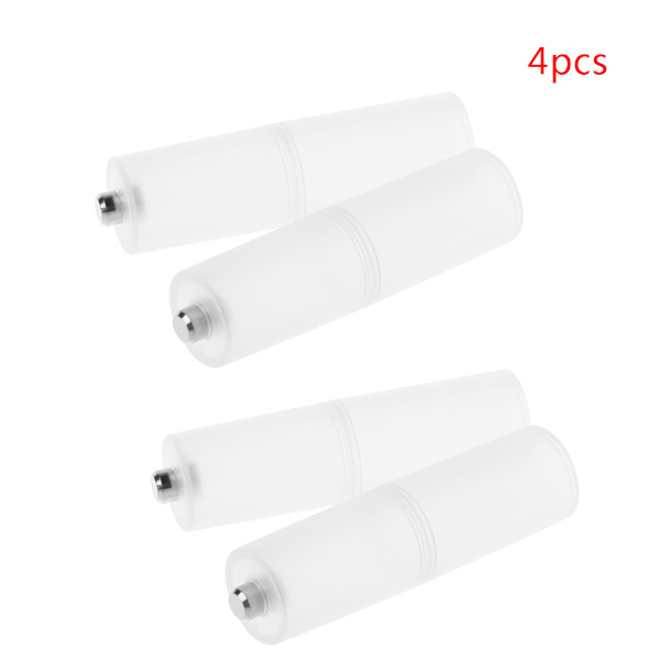4X Batteriadapter Konverterstorlek AAA R03 till AA LR6 + plastlåda