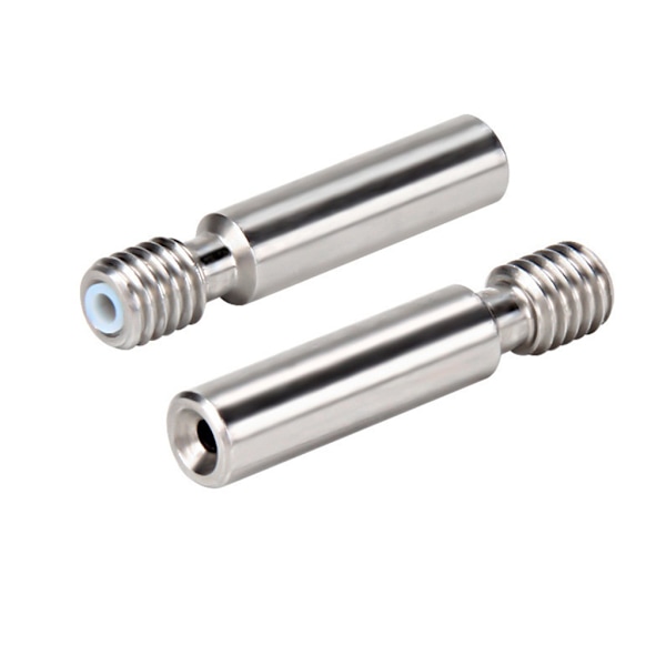 Helt Metall MK8 1.75mm V6 Heat Break för Titan 3D-skrivarmunstycke Halsrör 2st