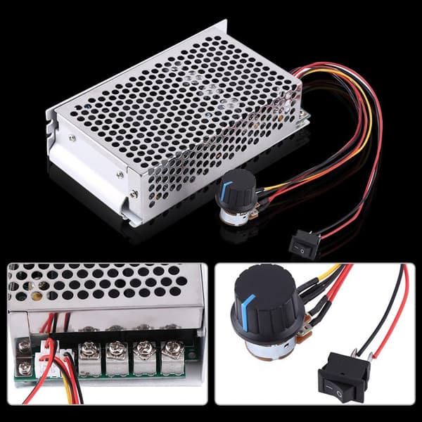 DC10-50V 100A 3000W PWM Motor Motorhastighetskontroller for Børstemotor