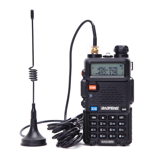 Baofeng Antenn för Portable Radio Mini Car VHF Antenn för Quansheng Baofeng 888S UV5R Walkie Talkie UHF Antenn