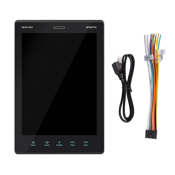 Vertikal Skärm Bluetooth-kompatibel Bil MP5 Videospelare Radio FM Multimedia
