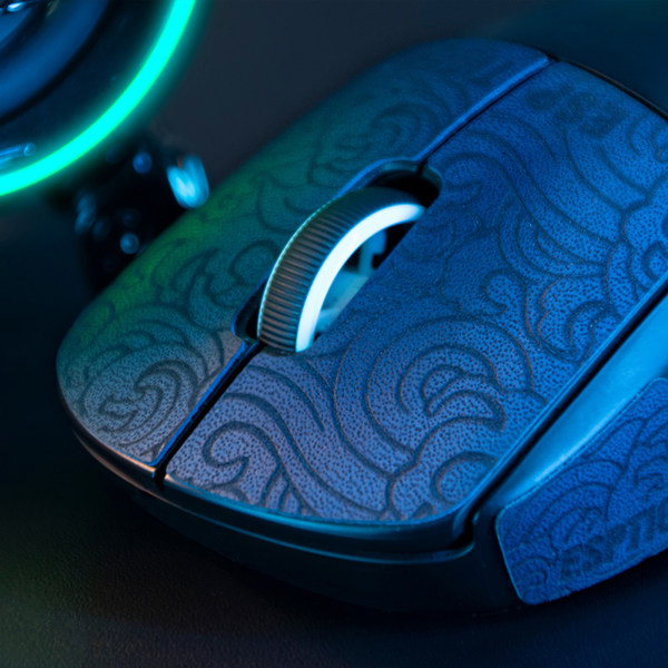 Mouse Skin Side Stickers Esports Tiger Gaming-möss Smooth Grip-tejp Svettbeständig för GPRO X Superlight-möss