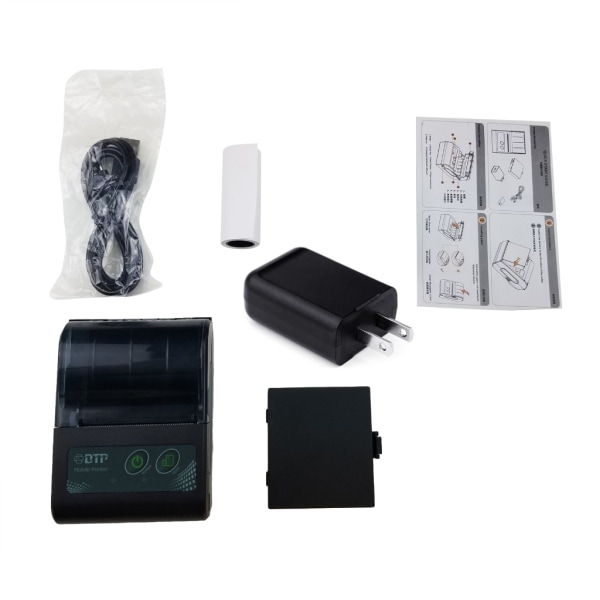 48 mm thermal kvittoskrivare USB trådlös för detaljhandeln Försäljningskvitton och restaurangfakturor High Speed ​​Bläckfri US