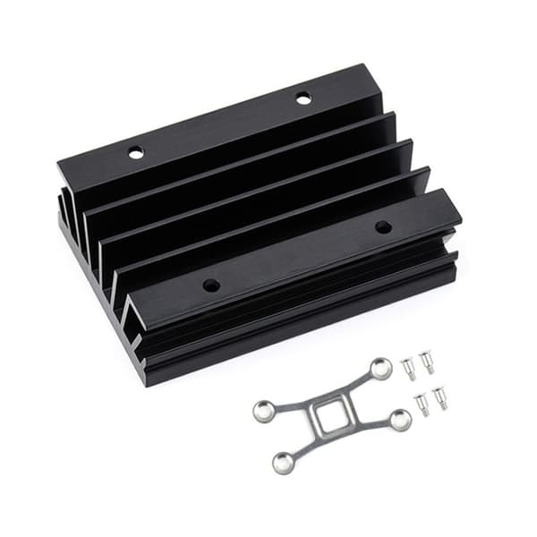 Holdbar aluminium køleplade til Jetson Nano udviklingskort med granatsplinter