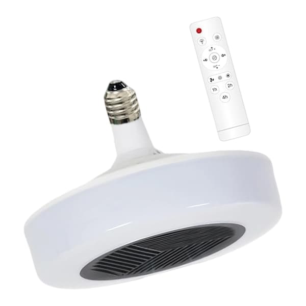 Baderom LED Taklampe med Varmevifte og Integrert Belysning