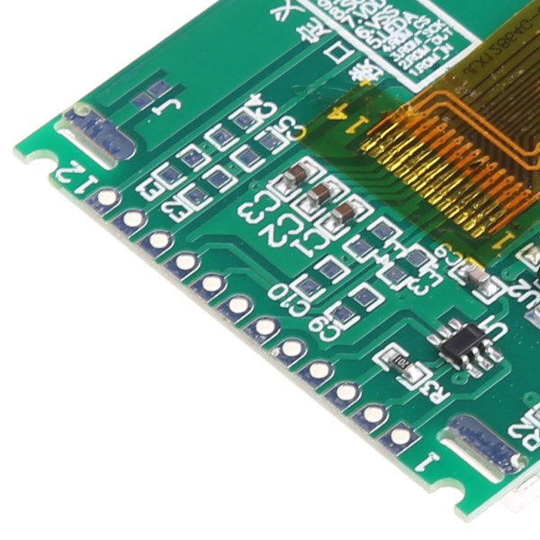12864 128X64 Seriell SPI Grafisk COG LCD-modul Display Skärm Inbyggd LCM