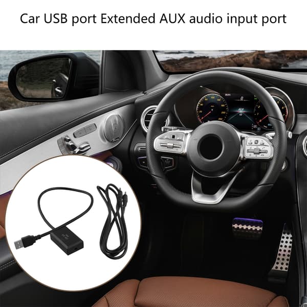 USB til Aux-adapter for overlegen lydkvalitet og forbedret lydkvalitet