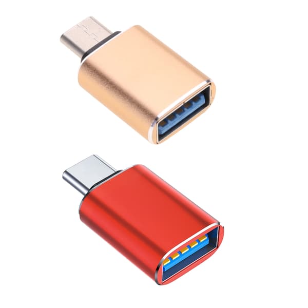 OTG-adapter Typ C hane till USB3.0 hona för effektiv datahantering Red