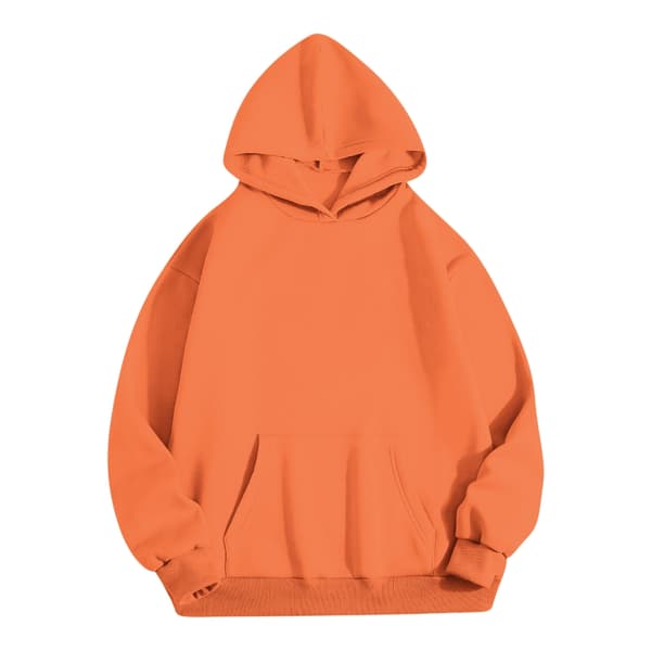 Snygg Oversized Huvtröja för Kvinnor, Pullover Topp Höst Vinter Kläder RE XXL