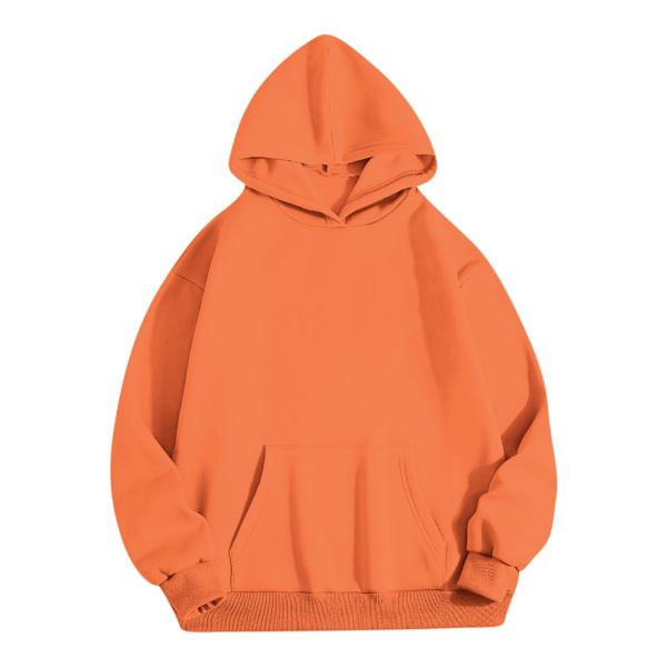 Stilfuld oversized sweatshirt med hætte til kvinder, efterår/vintertøj DR L