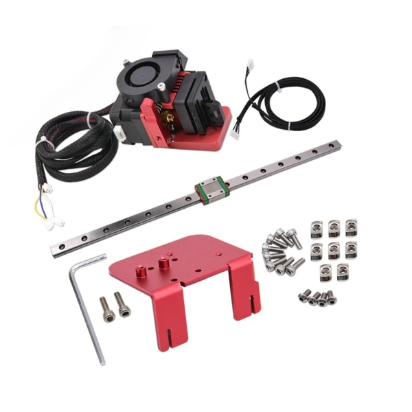Skriver Lineære Styreskinner MK8 Ekstruder Direkte Drivsett Med Fast Bakplatebrakett Oppgraderingssett for Ender3 CR-10