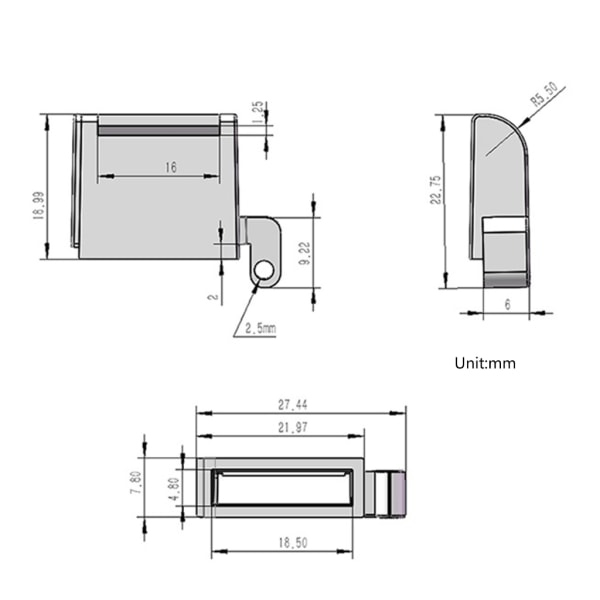 3D-skrivare delar 2 i 1 ut DualHead Extruder Hotend Fläktfäste DC12v/24v 3010 Kylfläkt Fläktguide Kit null - 24V fan bracket