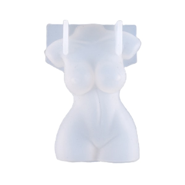 3D Mann Kvinne Kroppslys Støpeform UV Krystall Epoksy Resin Form