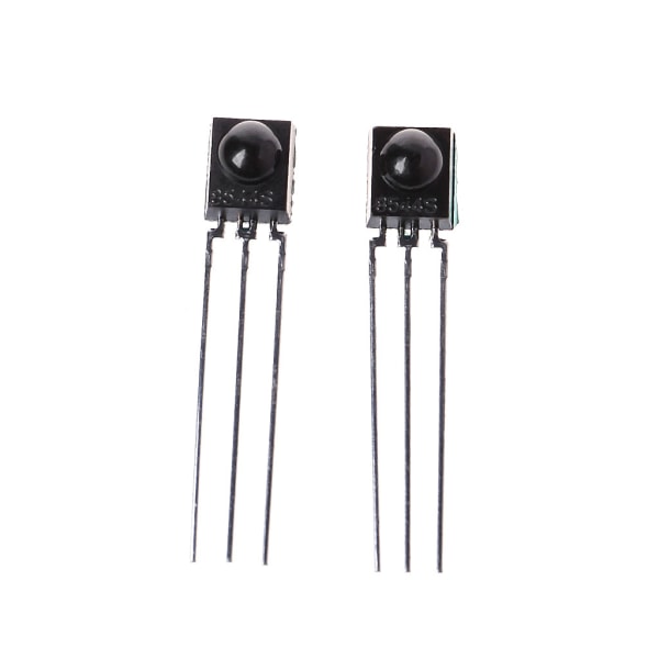 2 kpl DIP-3 IC TSOP4838 IR-vastaanotinputkia 38 kHz:n infrapunasäteilymoduuli