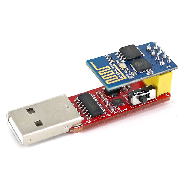 OPEN-SMART USB till ESP8266 ESP-01 Wi-Fi-adaptermodul för med CH340G-drivrutin