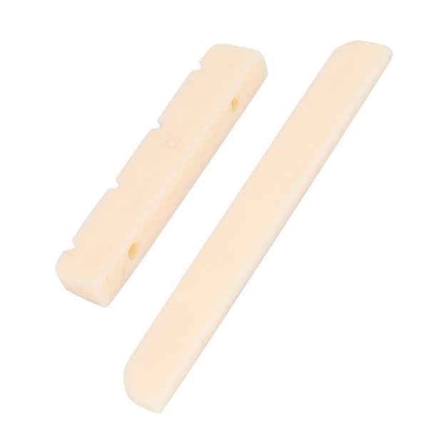 Ukulelebro med saler og mutter i palisander for ukuleleinstrumenter