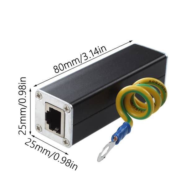 Ethernet Overspenningsvern Ethernet Arrester for Fellesskapsovervåking